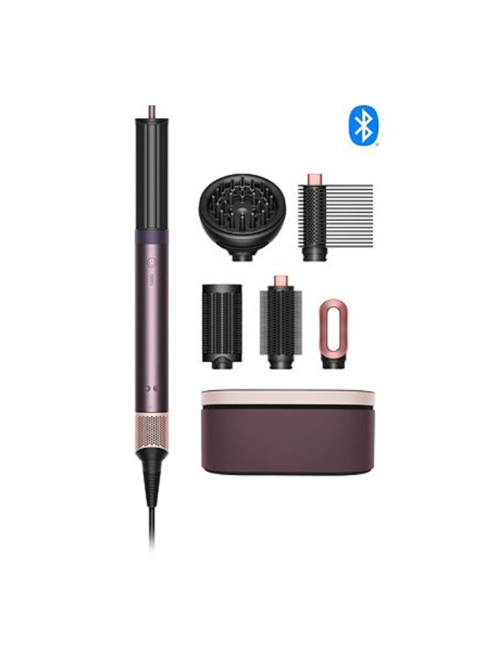 Dyson Airwrap Co-anda2x multi-styler and dryer Curly+Coily | Jasper Plum | New